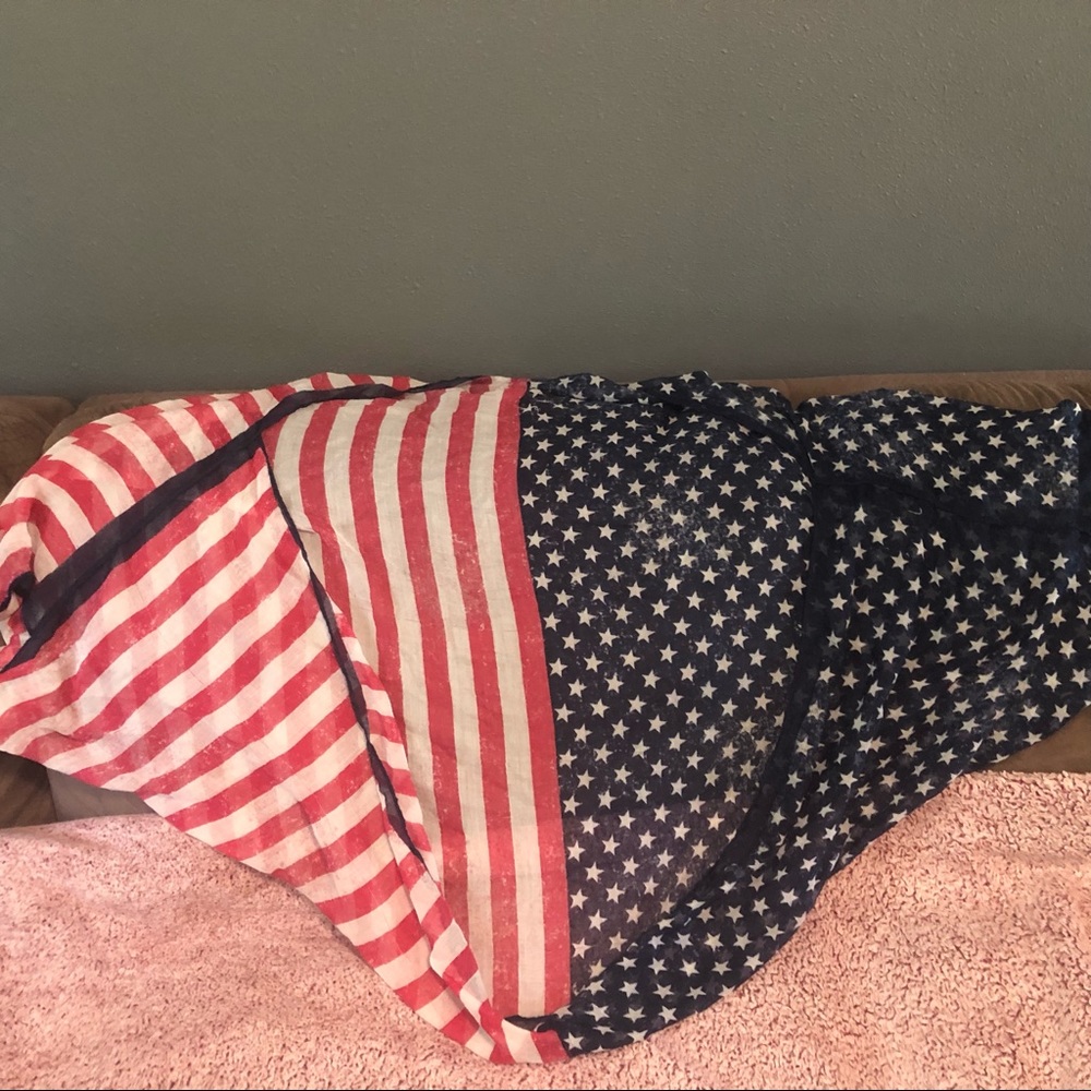 American Flag Swim suit cover